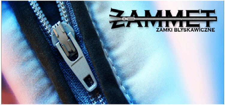 ZAMMET plastic metal zippers logos on zippers big choice of colors